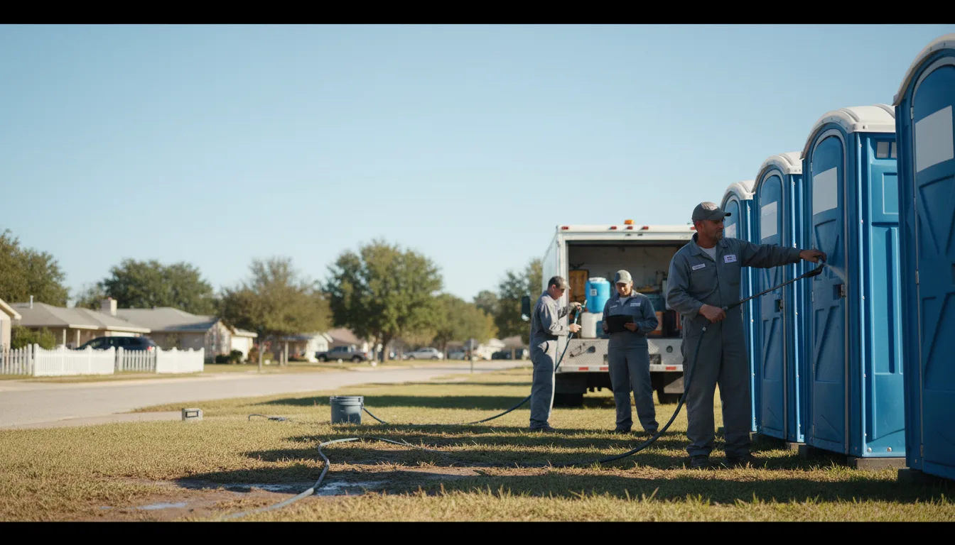 Long-Term Portable Toilet Rental in Eldon, IA near me